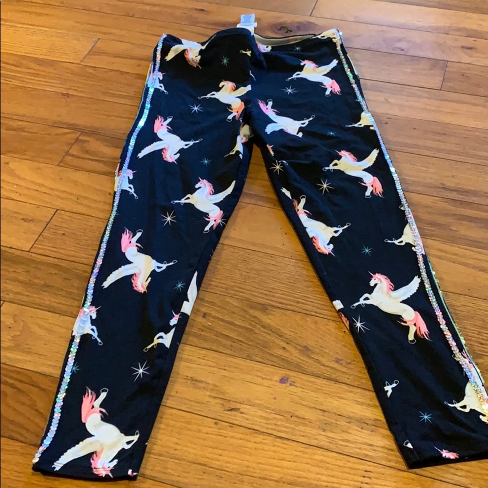 Belle du Jour girls leggings unicorn leggings